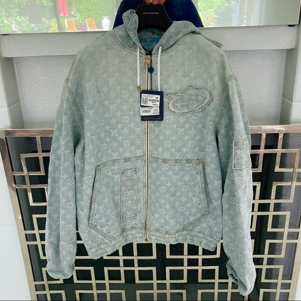 Louis Vuitton NBA Monogram Zip Jacket